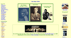 Desktop Screenshot of jazzage1920s.com